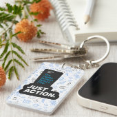 Porte-clés Conservation des océans Sensibilisation à la pollu (Devant droit)