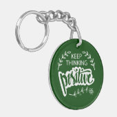 Porte-clés Conserver la pensée positive (Devant gauche)