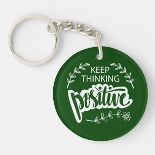 Porte-clés Conserver la pensée positive