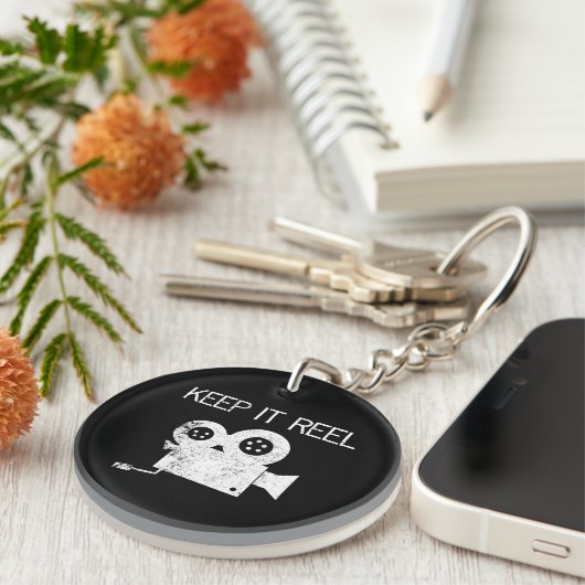 Porte-clés Conserver l'bobine - Film Maker Cast (Devant Droit)