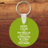 Porte-clés Conserver le calme et la solidité (Recto)