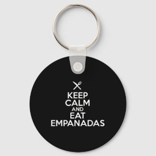 Porte-clés Conserver Le Calme Et Manger Empanadas Cuisine Gas
