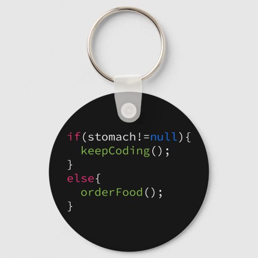 Porte-clés Conserver le code ou commander des aliments (Recto)
