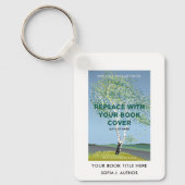 Porte-clés Consigner le livre de l'écrivain moderne Promotion (Recto)