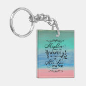 Porte-clés Consolation et vers d'une manière encourageante de (Devant gauche)