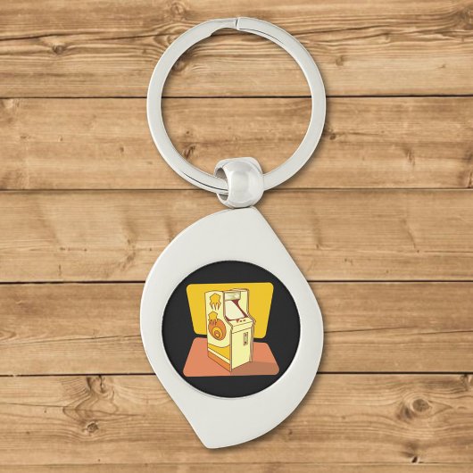 Porte-clés Console de jeu haute arcade