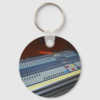 Porte-clés console de mixage audio - carte son