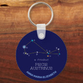 Porte-clés Constellation de l'hémisphère Sud Piscis Austrinus (Recto)