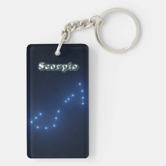 Porte-clés Constellation de Scorpion (Dos)