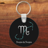Porte-clés constellation du zodiaque Scorpion (Recto)