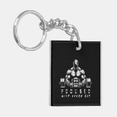 Porte-clés Constructeur de corps-Fitness- (Devant gauche)