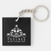 Porte-clés Constructeur de corps-Fitness- (Dos)