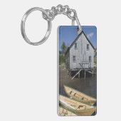 Porte-clés Constructeur de dory, Lunenburg, Nouvelle-Écosse, (Devant gauche)