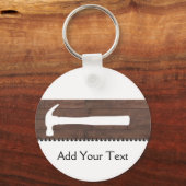 Porte-clés Construction de marteaux et de clous (Recto)