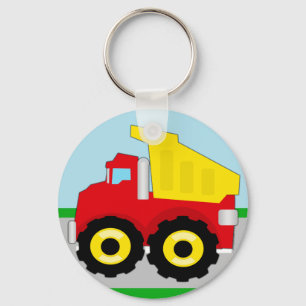 Porte-clés Construction Dumptruck d'enfants