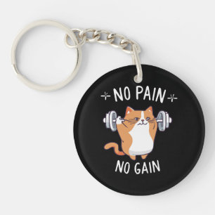 Porte-clés Construisons du Muscle ! Salle de Sport !