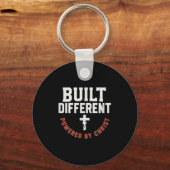 Porte-clés Construit Différemment Alimenté Par Le Christ Chré (Recto)