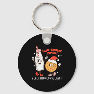 Porte-clés Consultant en lactation de Noël Éducation à l'alla