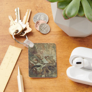 Porte-clés Conte de fée vintage, La Sirène par Edmund Dulac