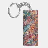 Porte-clés Contemporary Abstract Art Keychain (Devant gauche)