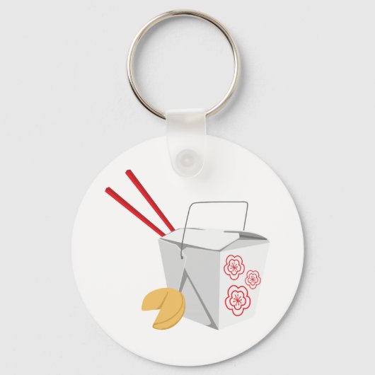 Porte-clés Conteneur alimentaire chinois (Recto)