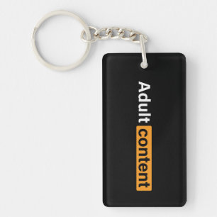Porte-clés Contenu adulte Humour adulte drôle T-shirt drôle