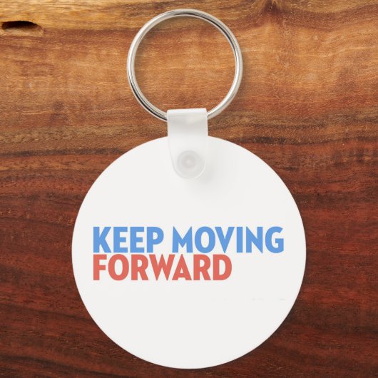 Porte-clés continuer à avancer (Recto)