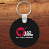 Porte-clés Continuer L'Entraînement Jusqu'À Ce Que La Ceintur (Recto)