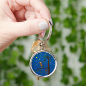 Porte-clés Continuez à atteindre le singe Keychain (main)