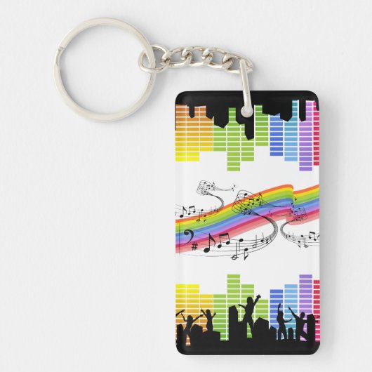 Porte-clés Continuez à danser (Devant)