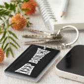 Porte-clés Continuez à rebondir. (Devant droit)