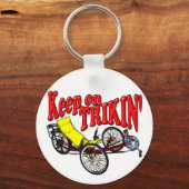 Porte-clés Continuez Sur Trikin' (Recto)