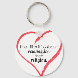 Porte-clés Contre l'avortement et l'euthanasie : Il est au