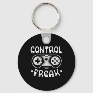 Porte-clés Control Freak - Jeux Vidéos Drôle Joueur