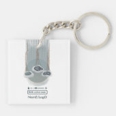 Porte-clés contrôleur de pluie en acrylique objet_2 (Dos)