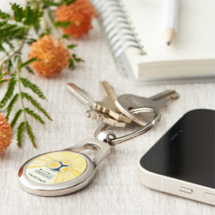 Porte-clés contrôleur de soleil en métal objet_3