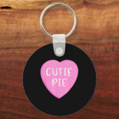 Porte-clés Conversation Candy Heart Cutie Pie Saint-Valentin (Recto)