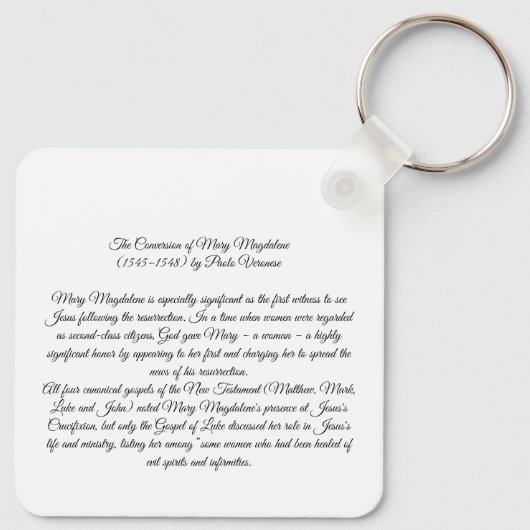 Porte-clés Conversion de Mary Magdalene (Dos)