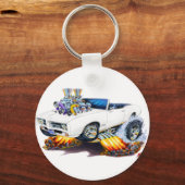 Porte-clés Convertible blanc GTO 1969 (Recto)