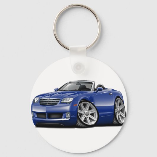 Porte-clés Convertible bleu Crossfire (Recto)