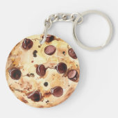 Porte-clés Cookie aux pépites de chocolat  (Dos)