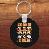 Porte-clés Cookie Baking Crew Christmas Funny Gingerbread Lov (Recto)