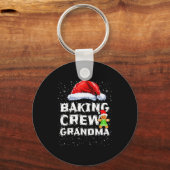 Porte-clés Cookie Baking Crew Shirt Grandma Matching Christma (Recto)