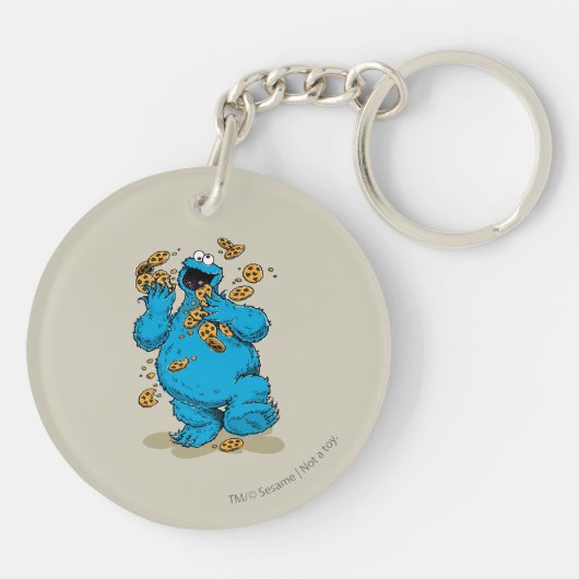 Porte-clés Cookie Monster Crazy Cookies (Dos)