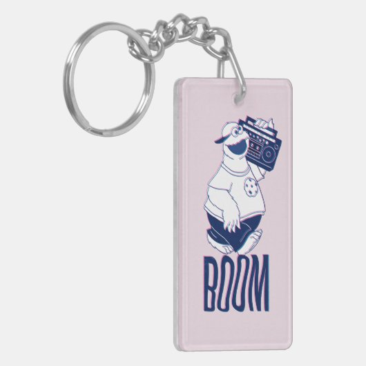 Porte-clés Cookie Monster | Jamming with the Boom Box (Devant gauche)