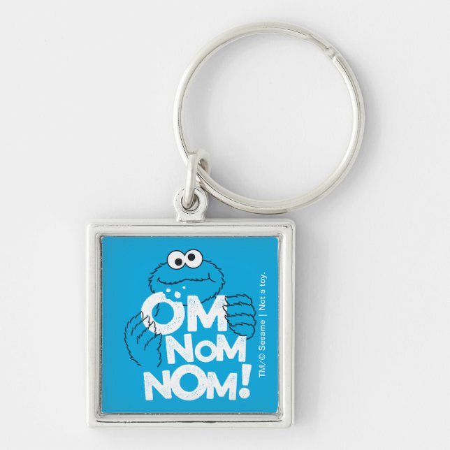 Porte-clés Cookie Monster | Om Nom Nom ! (Devant)