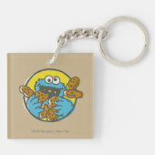 Porte-clés Cookie Monster Retro (Dos)