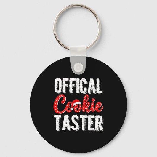 Porte-clés Cookie Taster Cookie Christmas Matching Couple (Recto)
