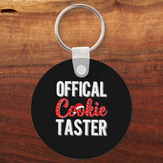 Porte-clés Cookie Taster Cookie Christmas Matching Couple (Recto)