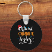 Porte-clés Cookie Tester Christmas Baking Team (Recto)